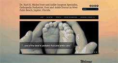 Desktop Screenshot of drkarlmichel.com